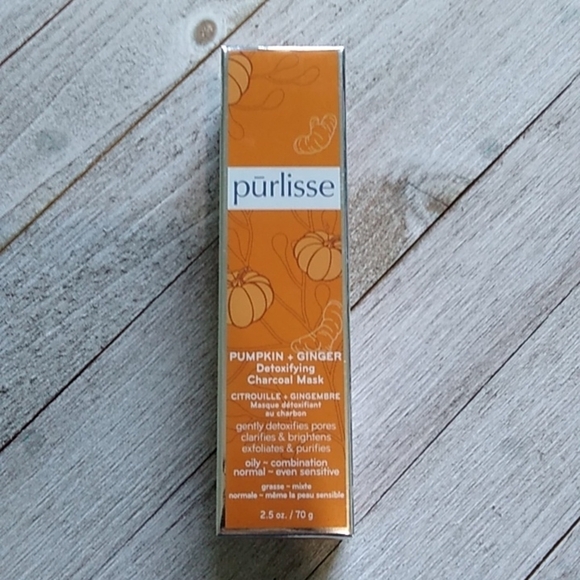 PURLISSE BEAUTY Pumpkin + Ginger Detoxifying Charcoal Mask - Picture 3 of 14